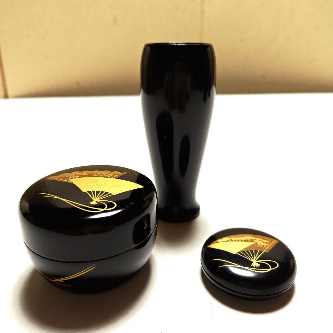 茶道具 真塗扇面ちらし茶箱 - メルカリ