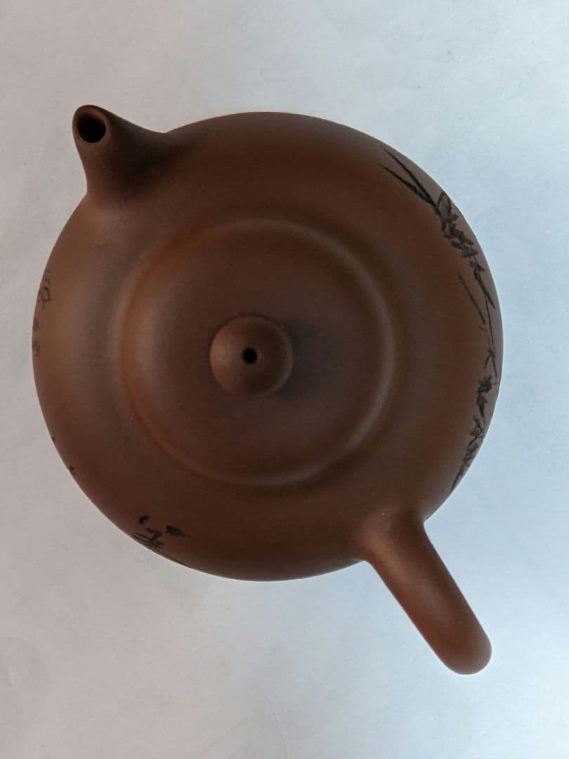 ♦中国 朱泥 紫泥 紫砂 茶壺 タタラ造り コレクション 骨董品 アンティーク