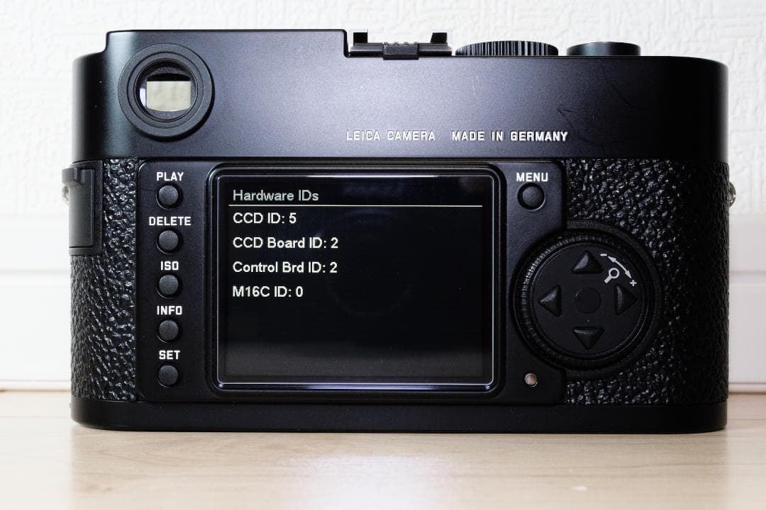 極美品 Leica M9 ブラック CCD対策済 ショット数1418回