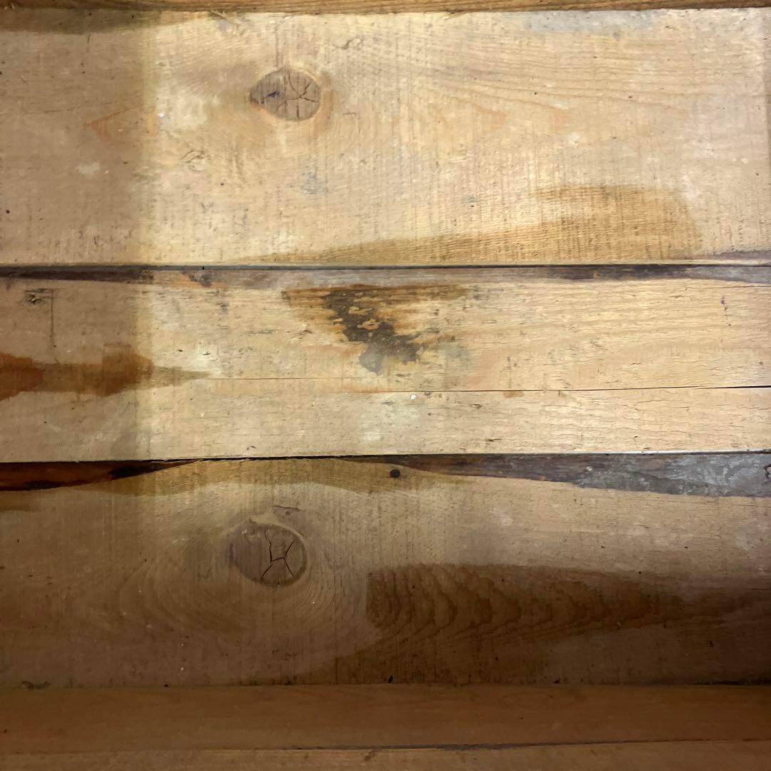 A-3 レトロ リオゲンダスト 木箱 昭和 アンカー印 ビンテージ 収納 古道具