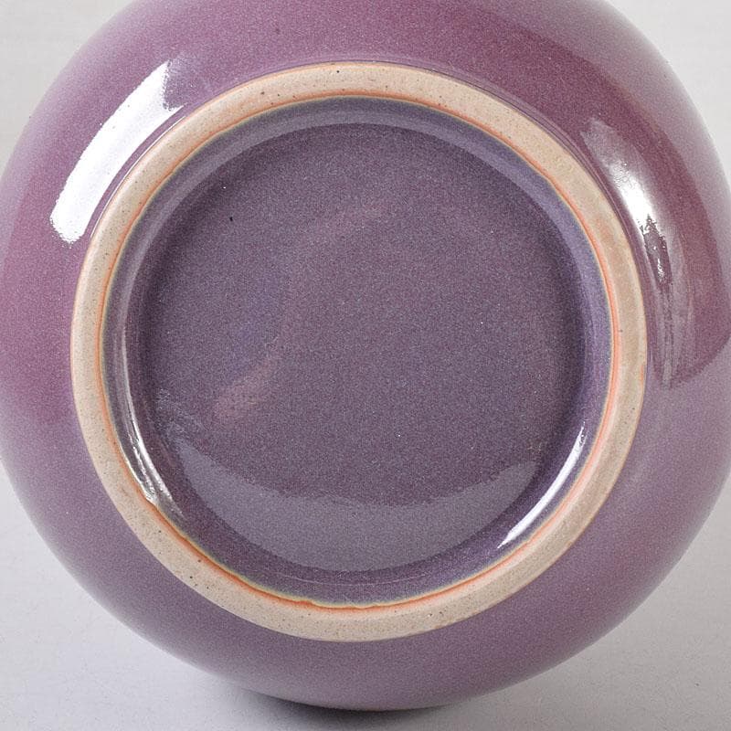 中国 宋代 鈞窯 丁香紫釉 蒜口瓶 M 7640C - メルカリ