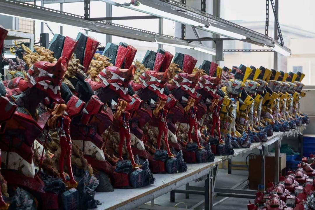 式波・アスカ・ラングレー　フィギュア　エヴァンゲリオン　ガレージキット