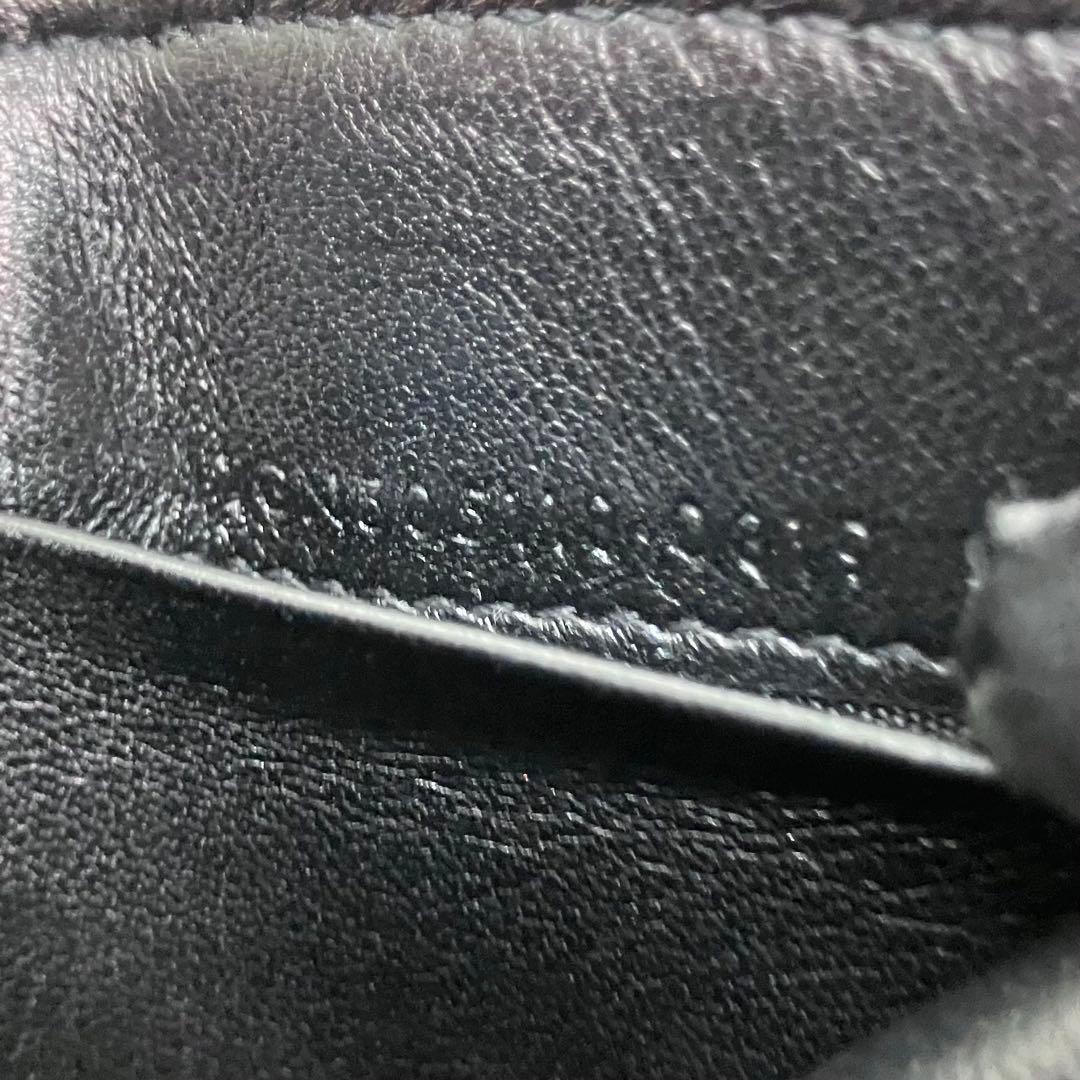 箱付き極美品✨ サンローラン 三つ折り財布 カサンドラ キャビアスキンYSL
