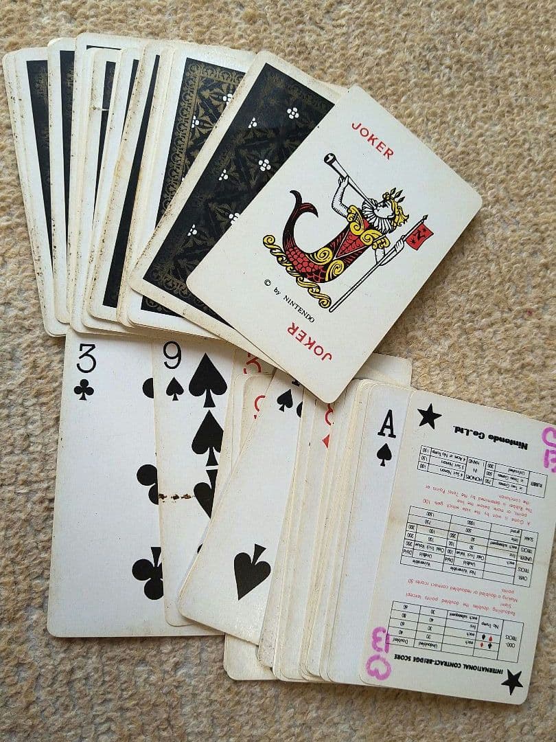 トランプNINTENDO原田治FUJICOLOR JAL キティ 他