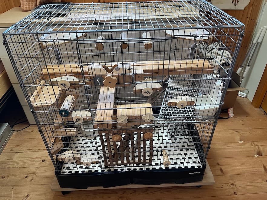 まーめ☆様専用】 SANKO イージーホーム 80ハイ デグー飼育ケージ