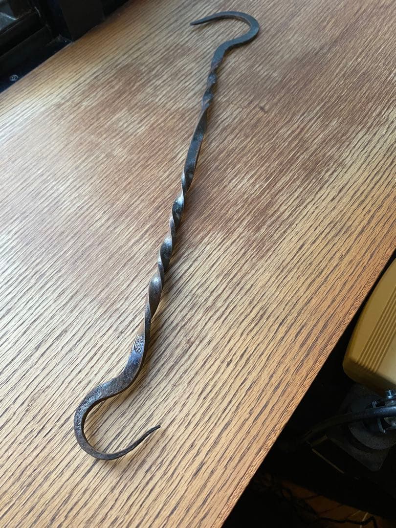 囲炉裏用 自在鉤（白洲正子旧蔵）