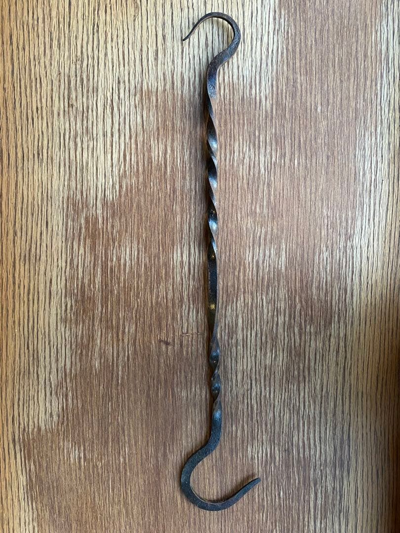 囲炉裏用 自在鉤（白洲正子旧蔵）