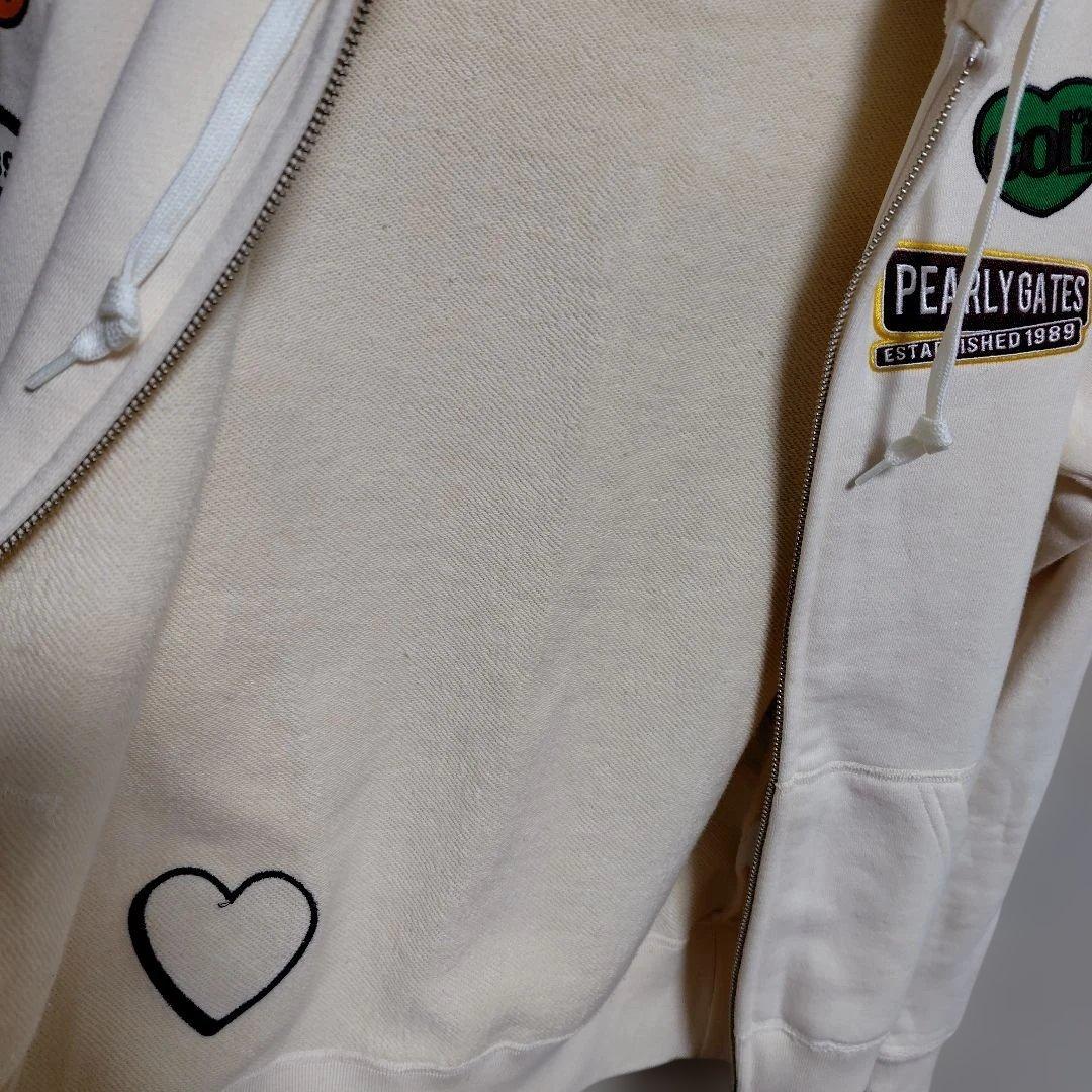 PEARLY GATES アイボリー パーカー