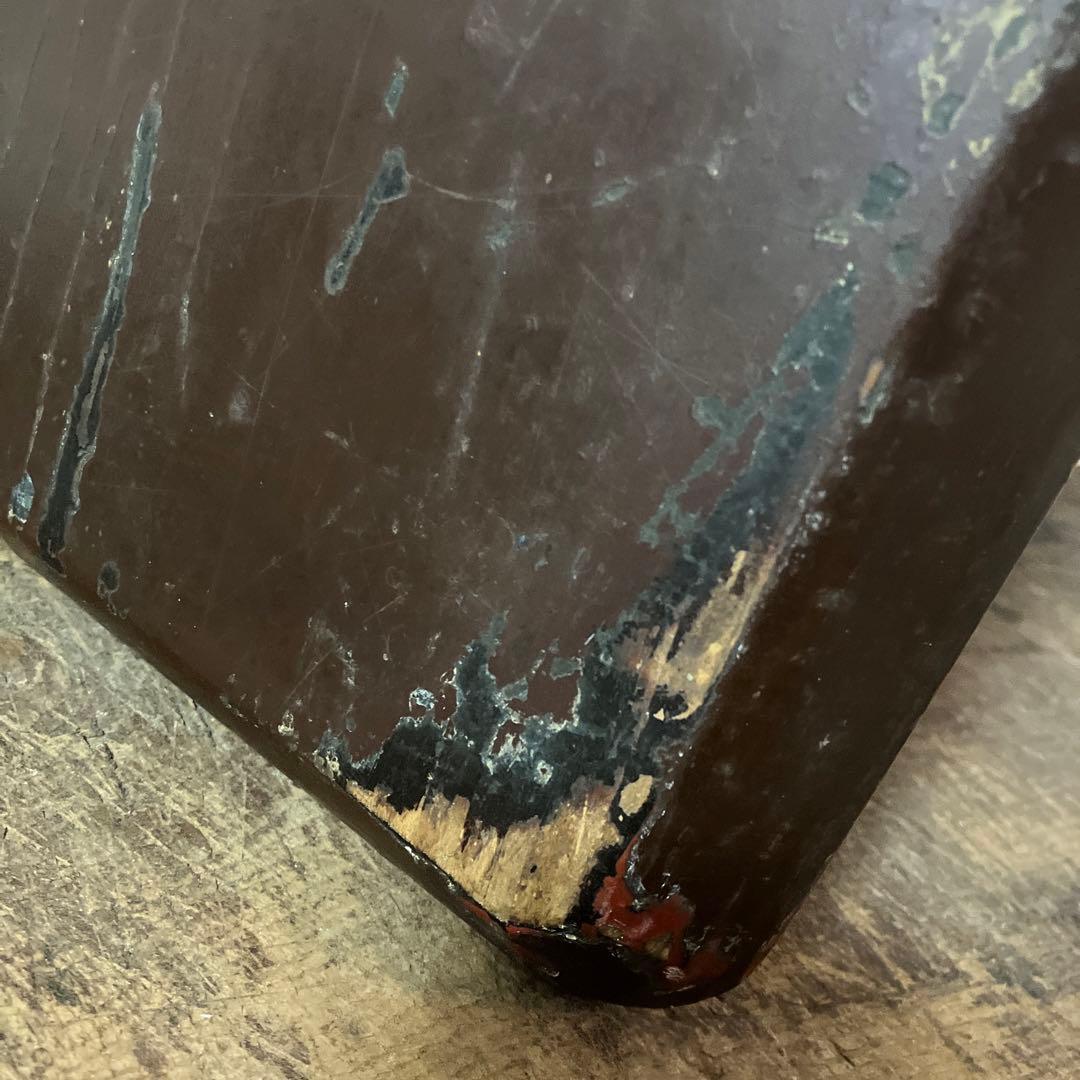 古民芸 盆 朱塗 〜明治時代頃 根来 矢部盆 讃岐盆 根来盆