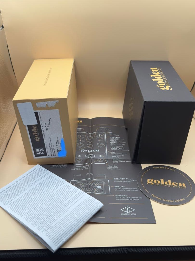 UAFX Golden Reverberator エフェクター