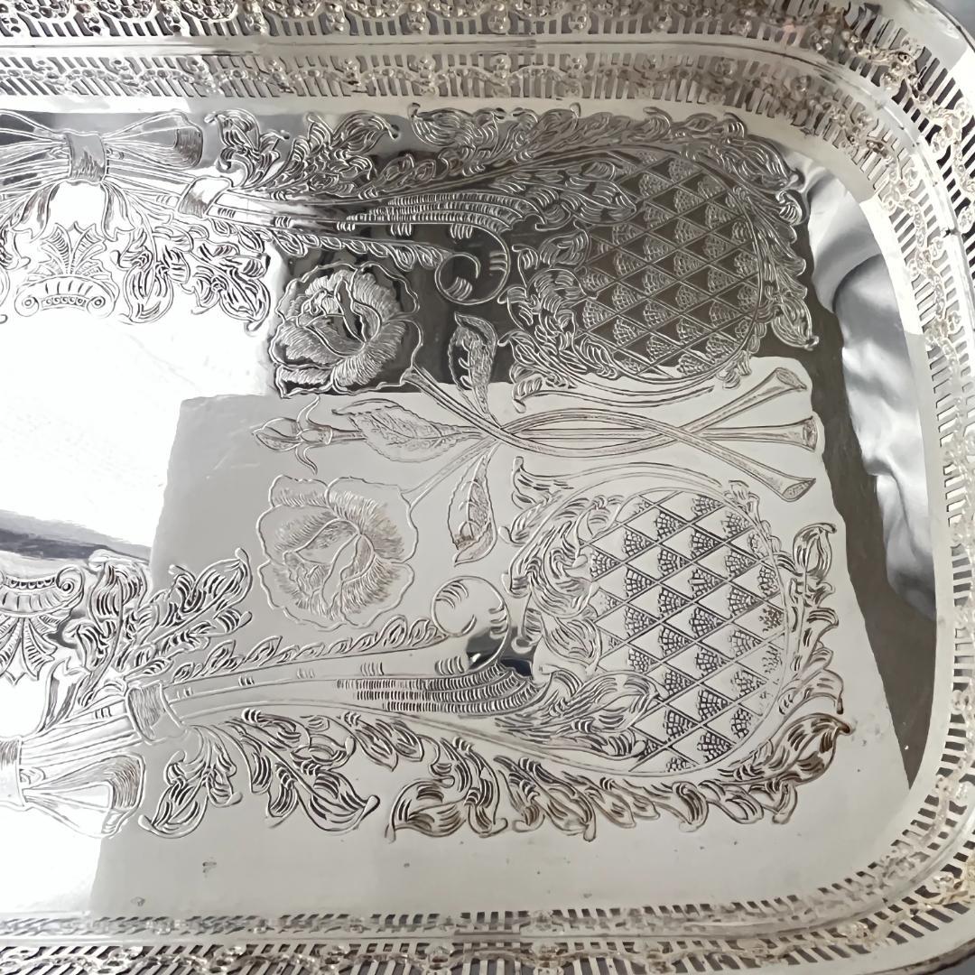 【VINERS】 カクテルトレー / ギャラリートレー 42cm