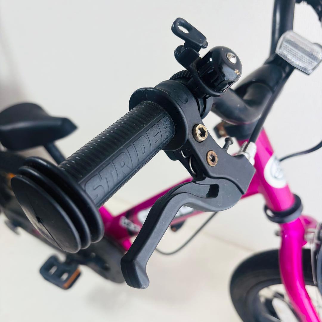 ストライダー 14インチ フューシャピンク キッズバイク ペダル付き 変身バイク