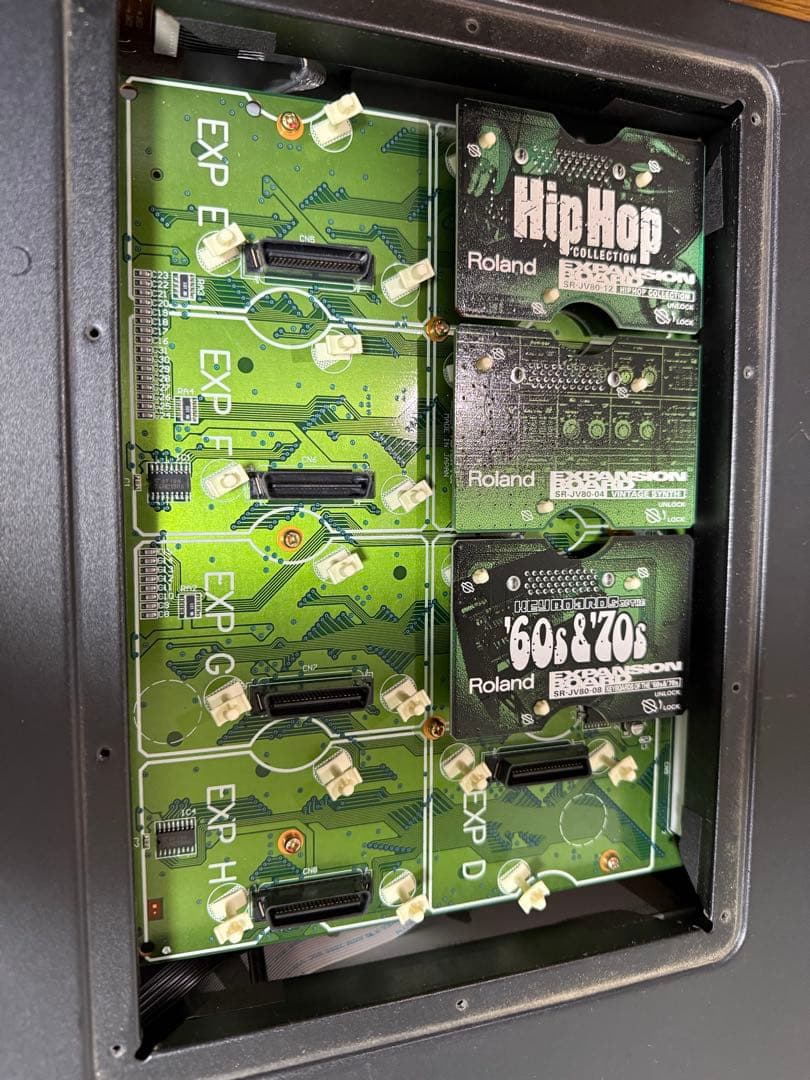 Roland JV-2080 【超貴重拡張カード3枚付き】 Roland 音源モジュール
