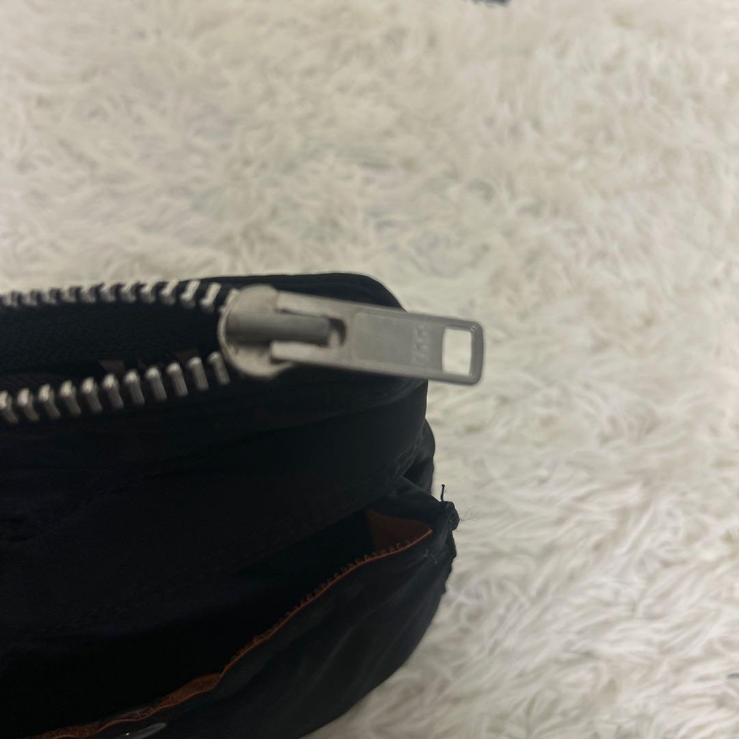 ✨極美品✨ポーター タンカー ショートヘルメットバッグ 黒 ナイロン A4収納