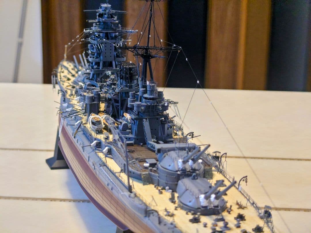 k*郎様 期間限定値下げ精密模型長門 開戦時（改） 1/350ポントス長門