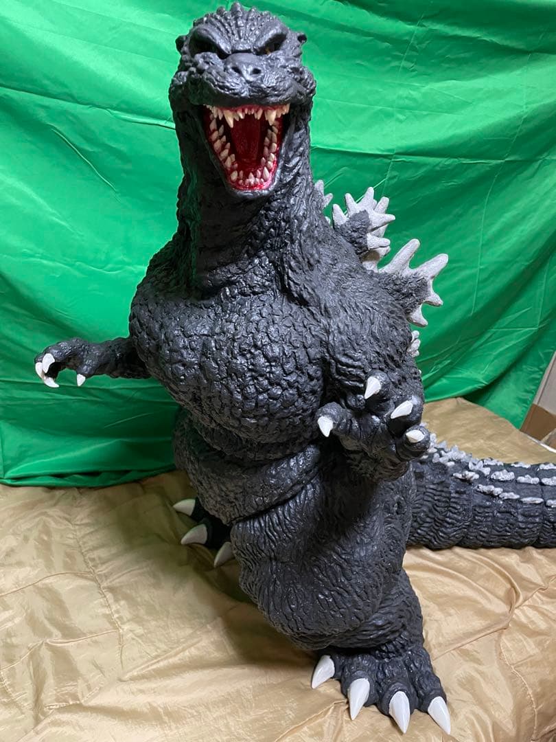 ゴジラ伝説の超特大ソフビキット高さ1m1/80 ゴジラvsビオランテ初版 完成品