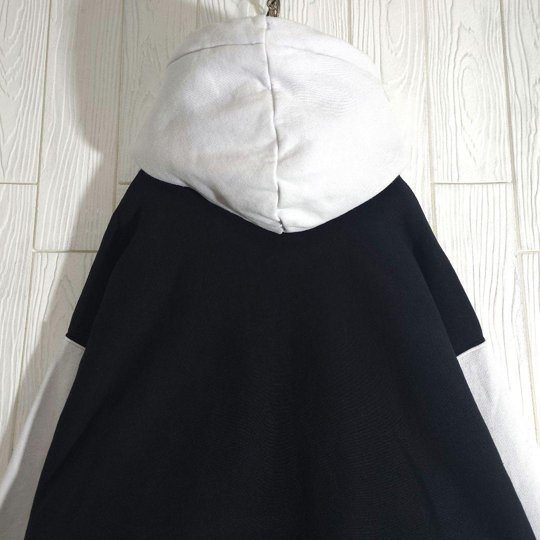 人気 チャンピオン リバースウィーブ スウェットパーカー 2XL ブラック 古着