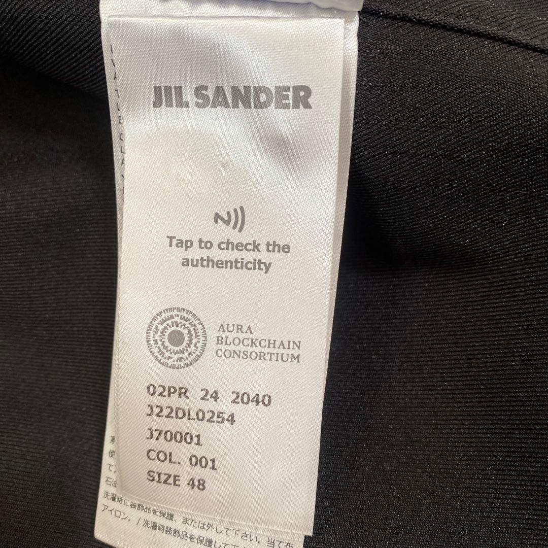 JIL SANDER 黒 セットアップJ22DL0254-J70001