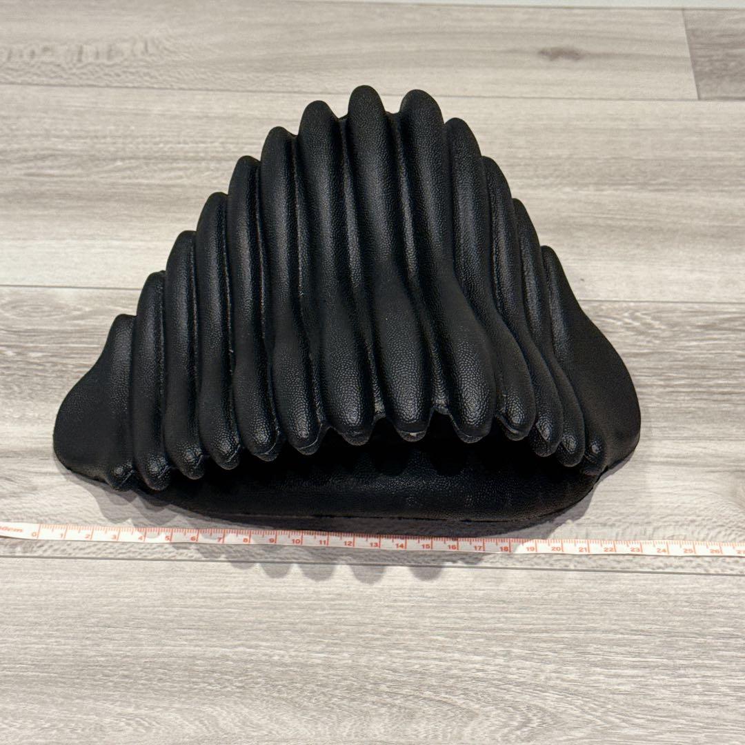 ♪ブラック 首枕 ネックピロー 自宅で寝るだけ10分 購入 ストレッチ 首