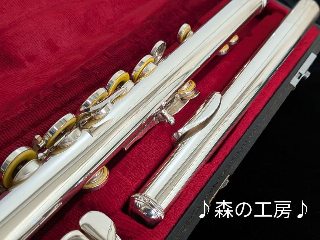 中古フルート専門店‼️部活応援‼️頭部管銀　ヤマハフルート YFL311 Eメカ