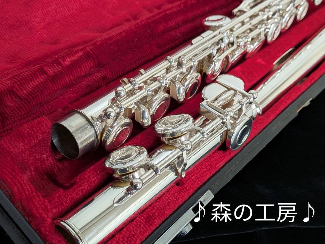 中古フルート専門店‼️部活応援‼️頭部管銀　ヤマハフルート YFL311 Eメカ
