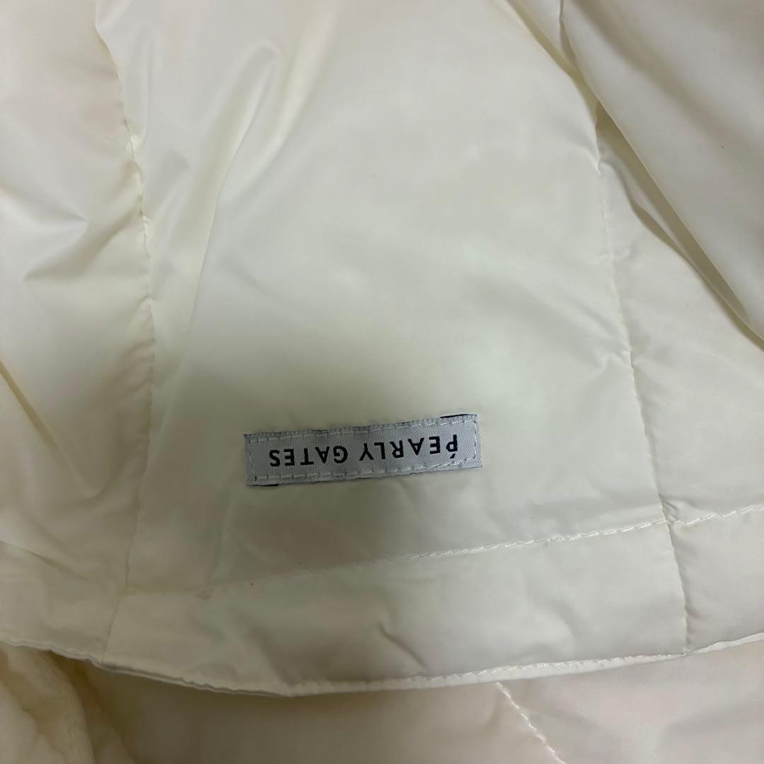 PEARLY GATES レディースジャケット ホワイト　ダウン　2way 白