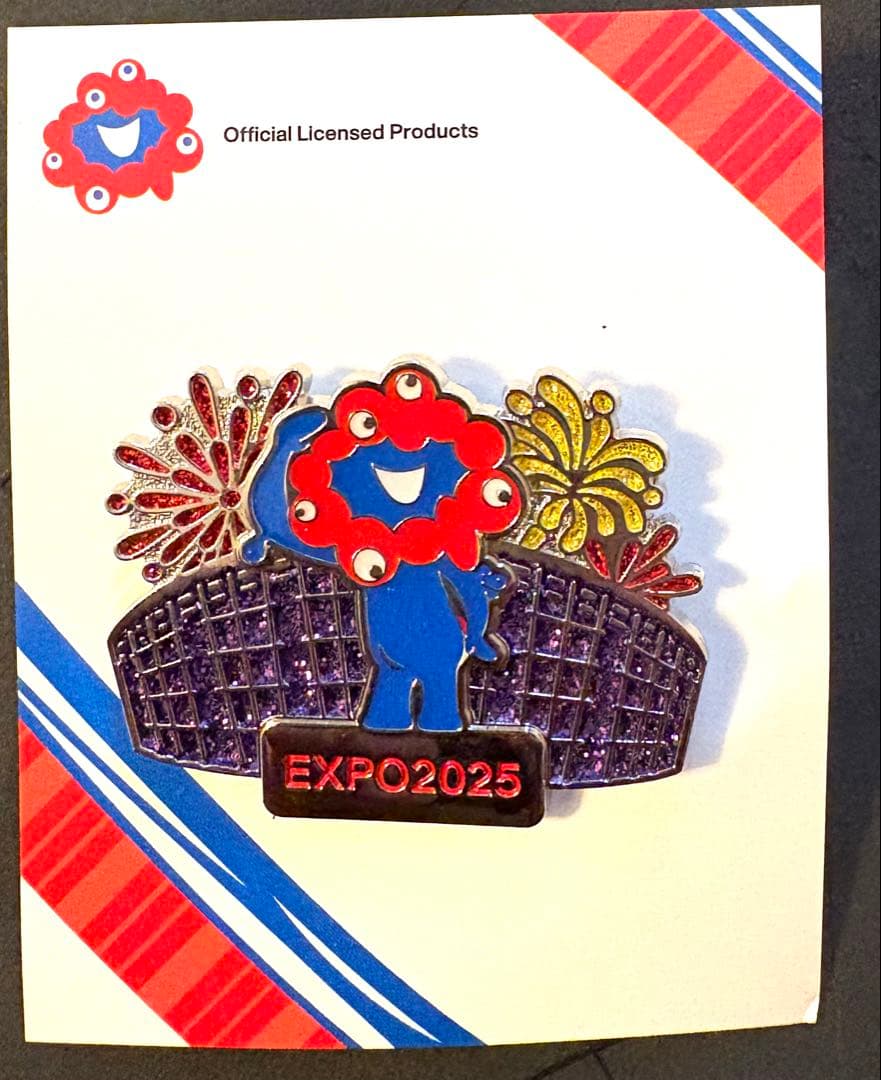 大阪万博 公式 EXPO2025 ミャクミャク ピンバッジ 花火 大屋根リング