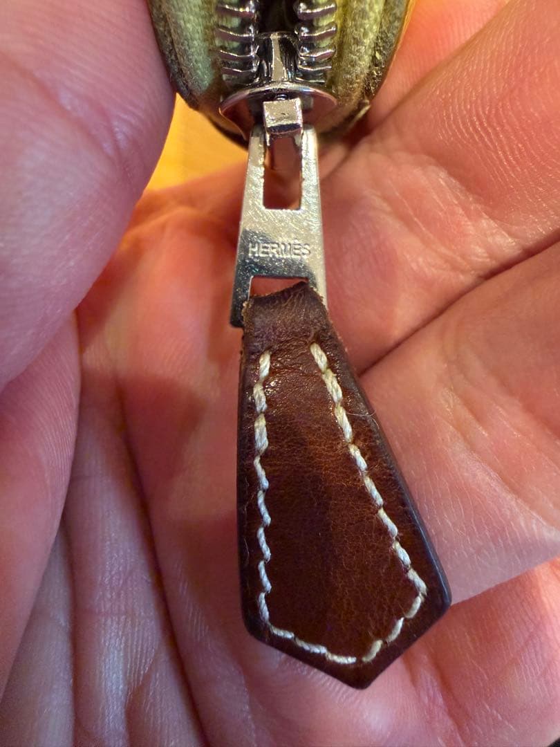 HERMES イエロー 長財布 箱付き