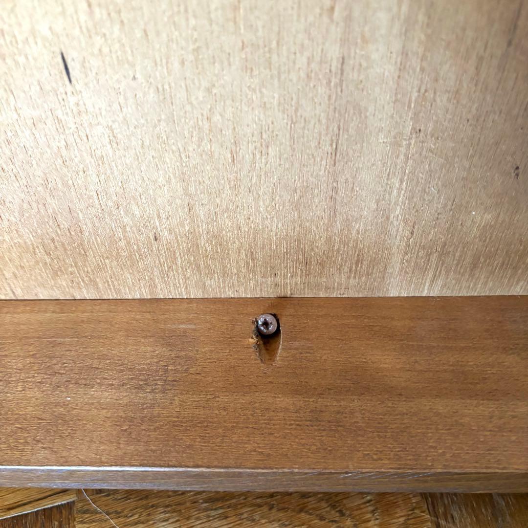 木製ダイニングテーブル アンティーク　昭和レトロ