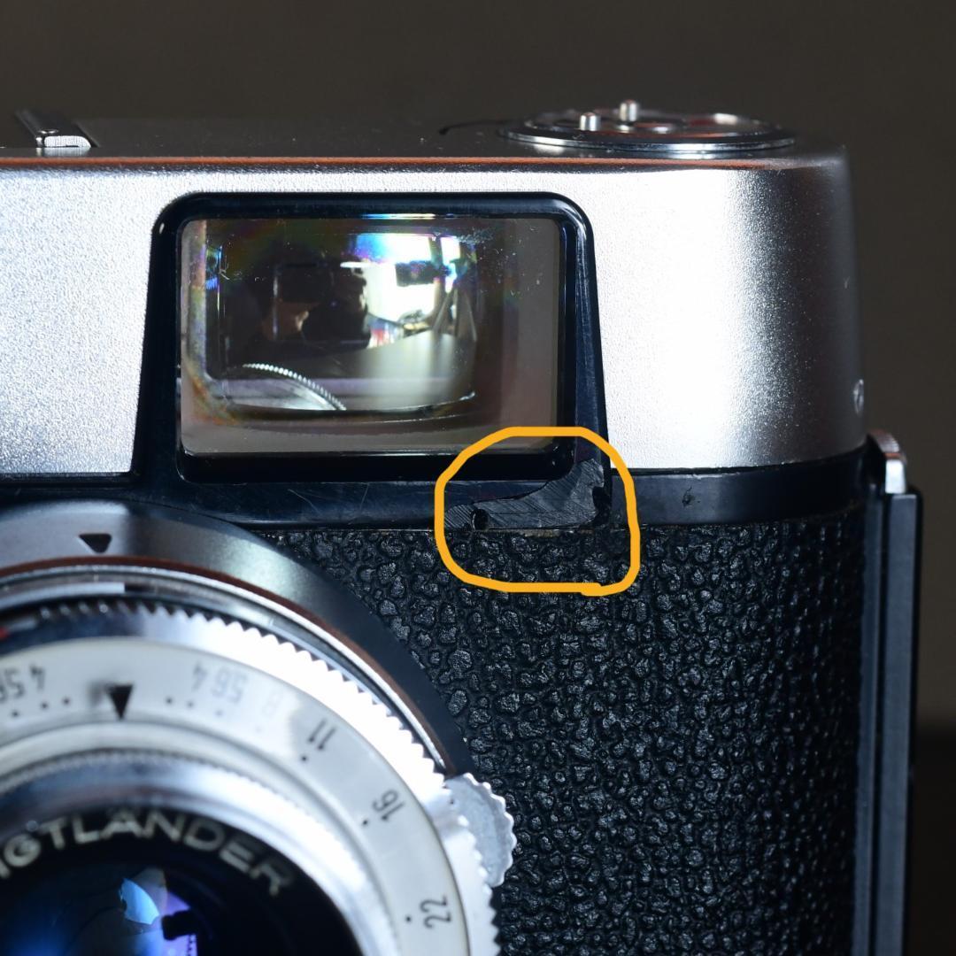 希少 試写/分解清掃済み Voigtlander VITO C 初期動作保証 希少 試写