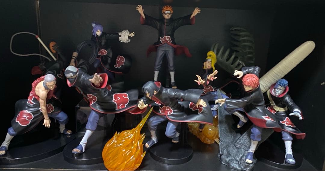 ナルト NARUTO 暁 あかつき コンプ 11点セット プライズ フィギュア