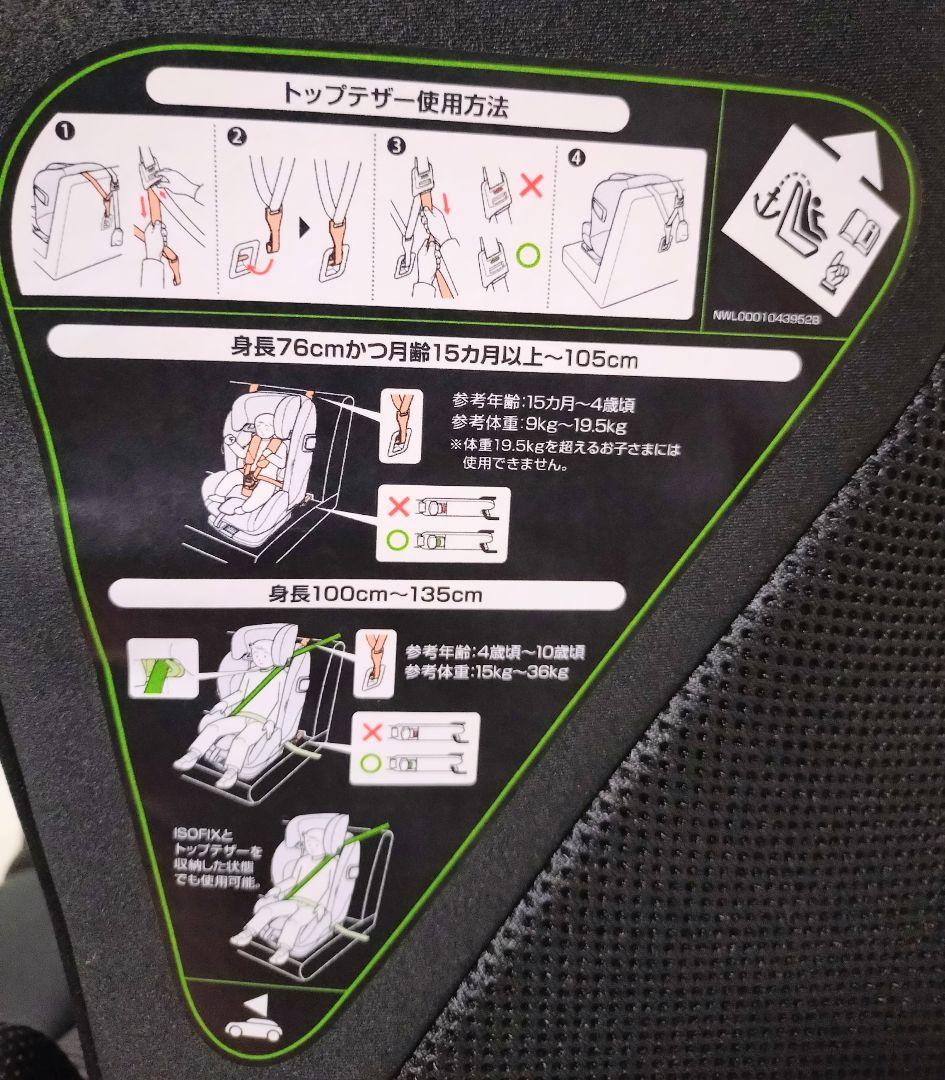 あじのひらき　Aprica フォームフィット ISOFIX