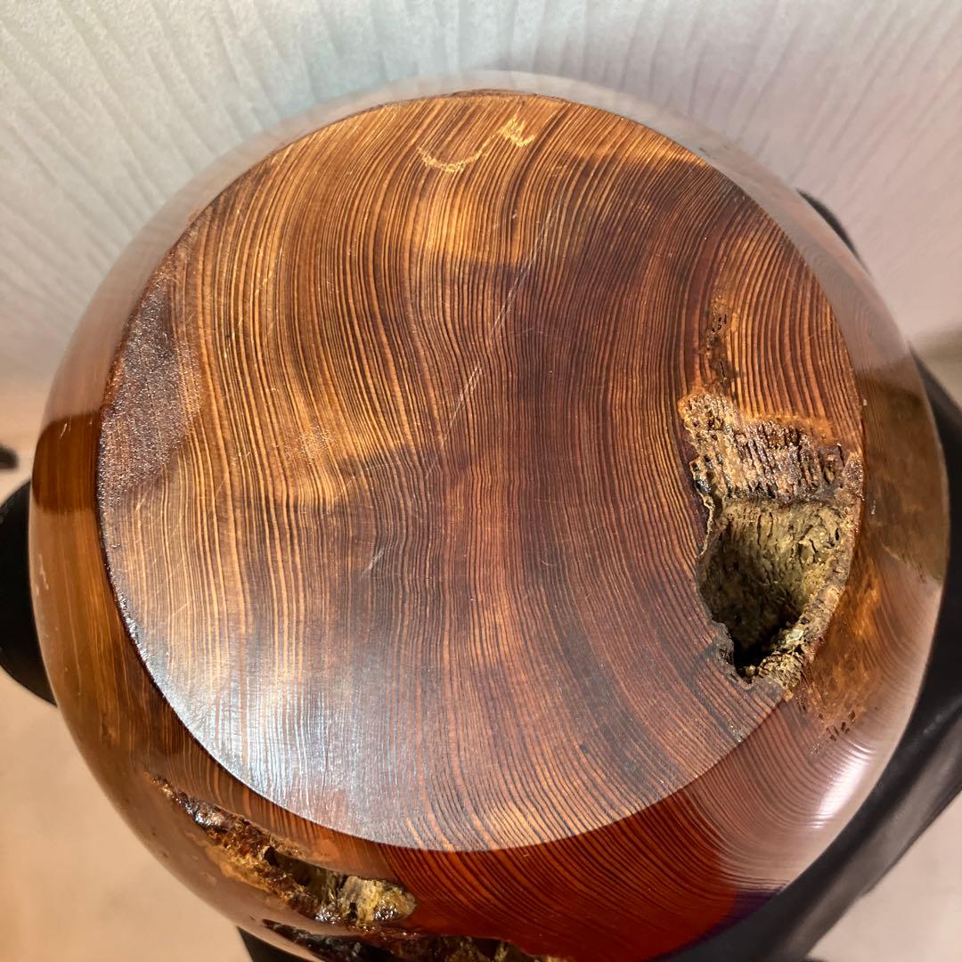 美品 希少材 屋久杉 屋久杉壺 屋久杉工芸品 世界遺産 年代物 - メルカリ