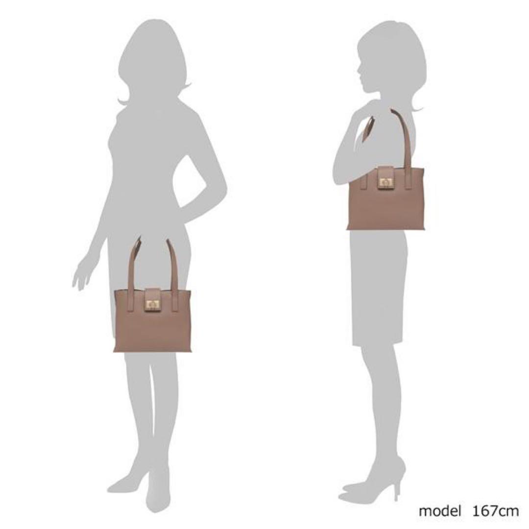 【値下げ】FURLAベージュ レザートートバッグ