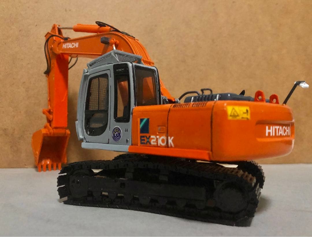 日立建機HITACHI Landy V EX210K油圧ショベルミニカー1/40