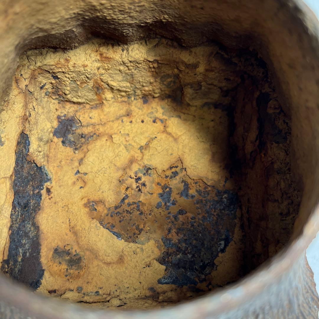 金龍堂 苫屋形鉄瓶 2630g/高さ約23㎝ 東Y7-0905⭐︎2F