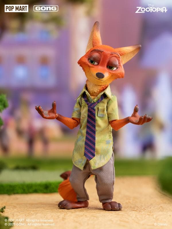 【GONG Studio】新品 正規品 ズートピア ニック＆ジュディ フィギュア