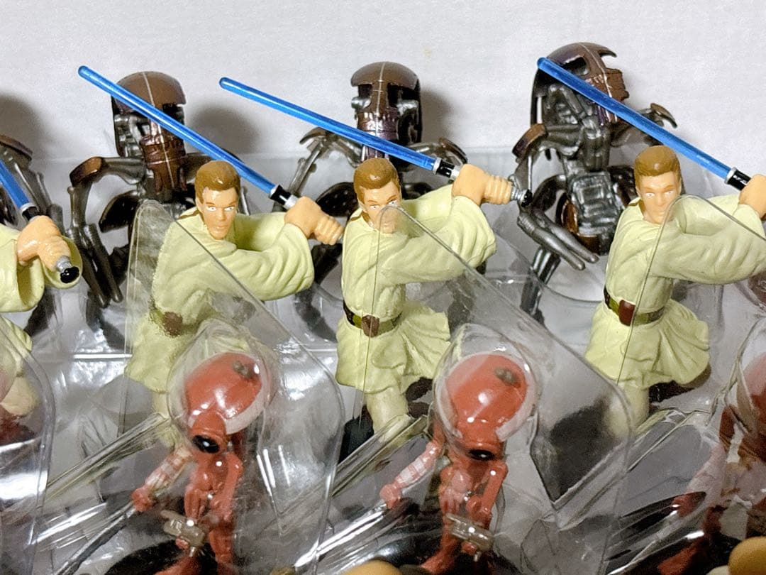 スターウォーズ エピソード1 フィギュア8種×6セット　店頭ディスプレイボックス