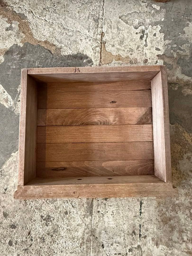 ビンテージ ドロワー カウンター コンソール キッチンテーブル 剥離