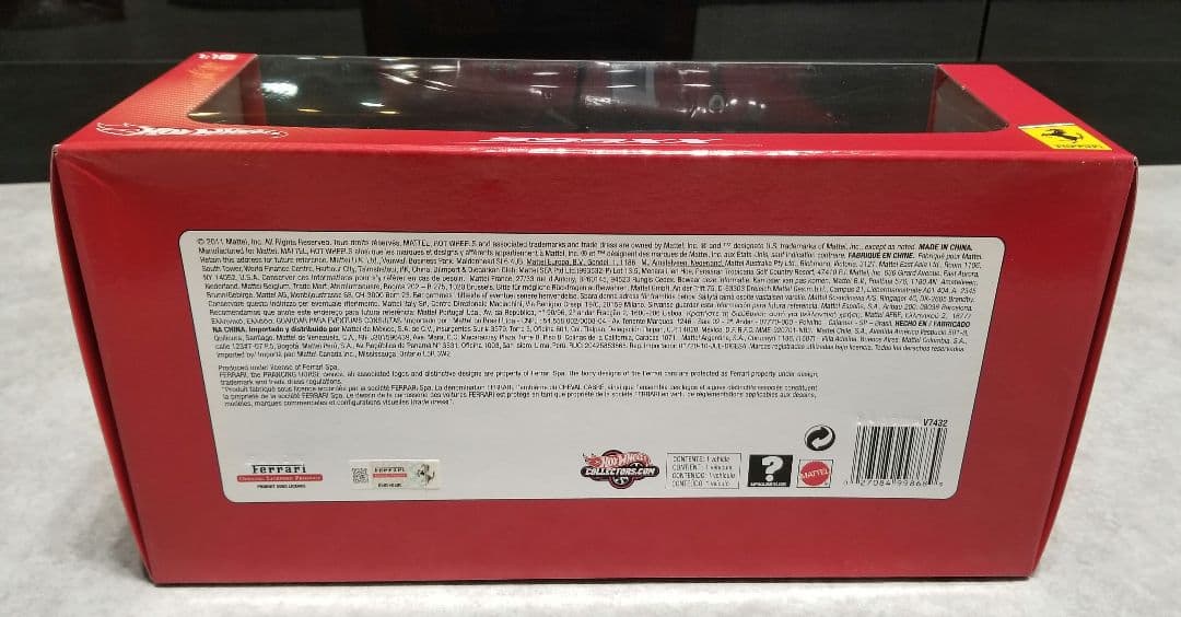 【レア美品】1/18 マテル フェラーリ 599XX 　ホットウィール