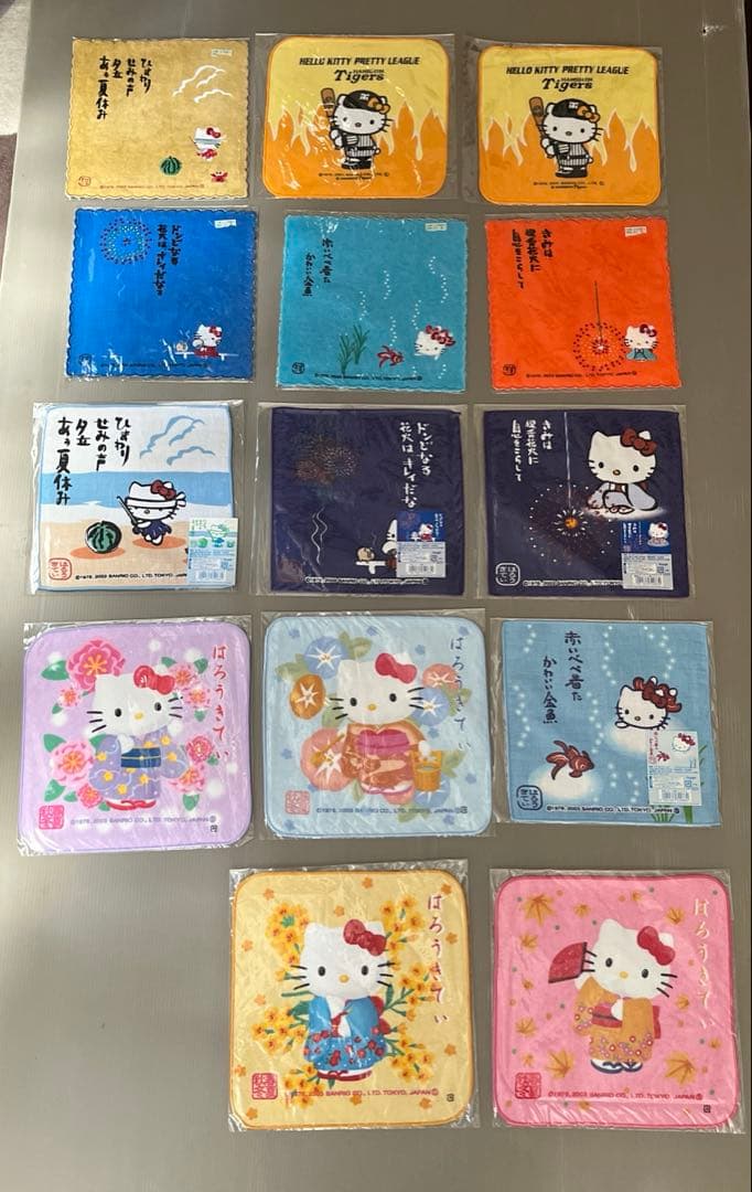 最終値下げ キティちゃん ✨レア✨ご当地キティ プチタオル 249枚 まとめ売り