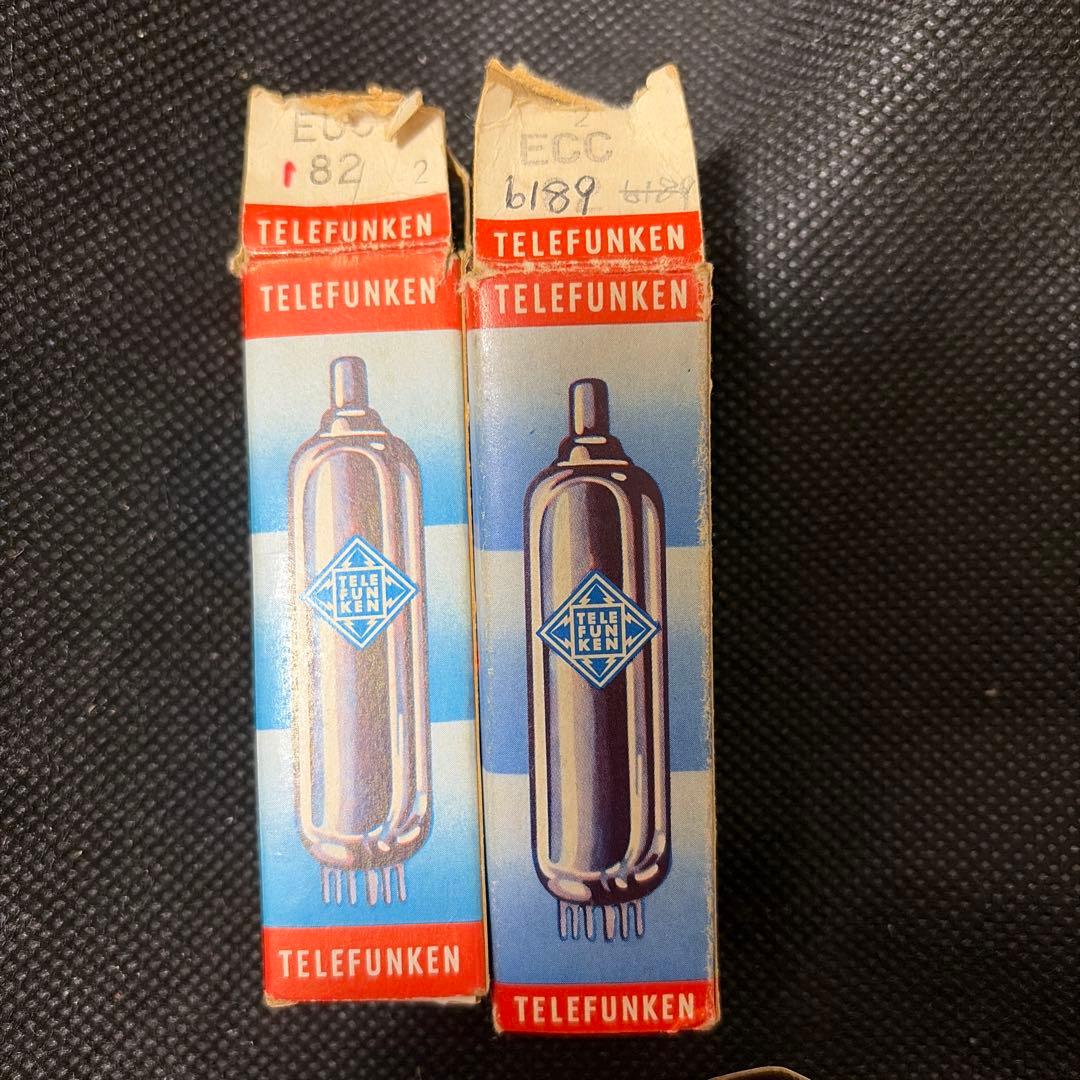 松*一様 TELEFUNKEN ECC83 真空管 5本セット 松*一様 TELEFUNKEN ECC83