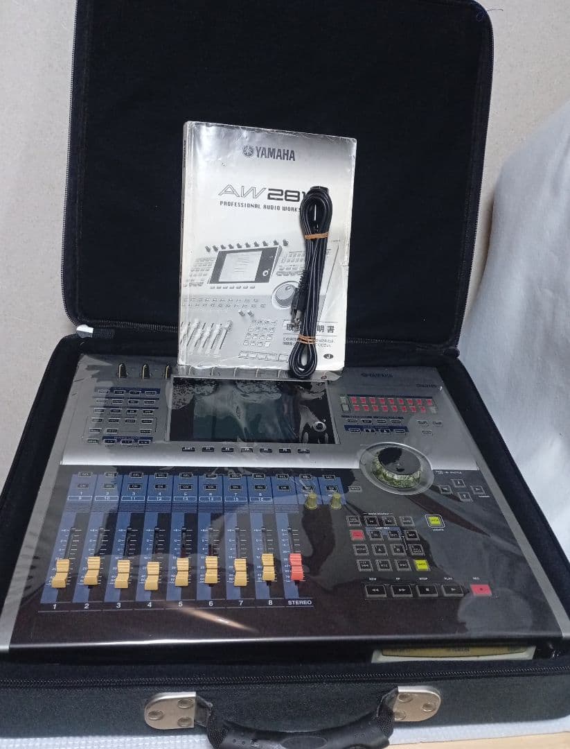 YAMAHA AW2816 アナログミキサー ソフトケース、電源コード、取説付き
