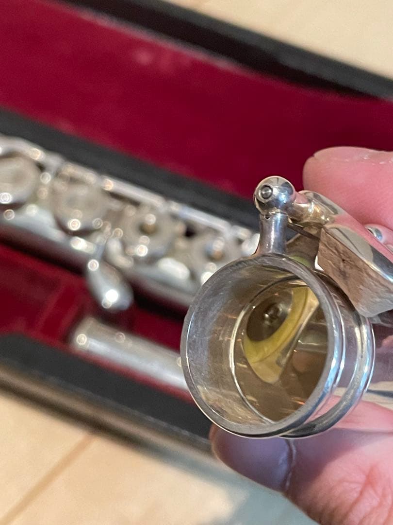 SANKYO フルートArtist RC リングキー　総銀