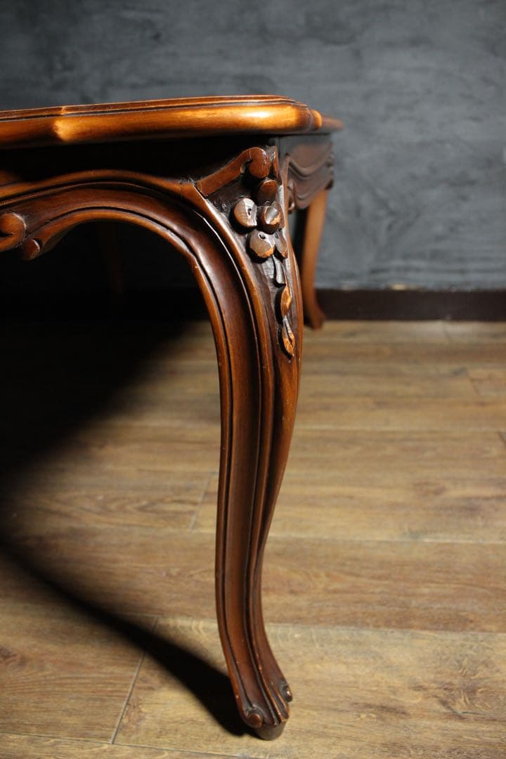 首都圏送無料〜80年代アンティーク ソファ テーブルセット エスハウス