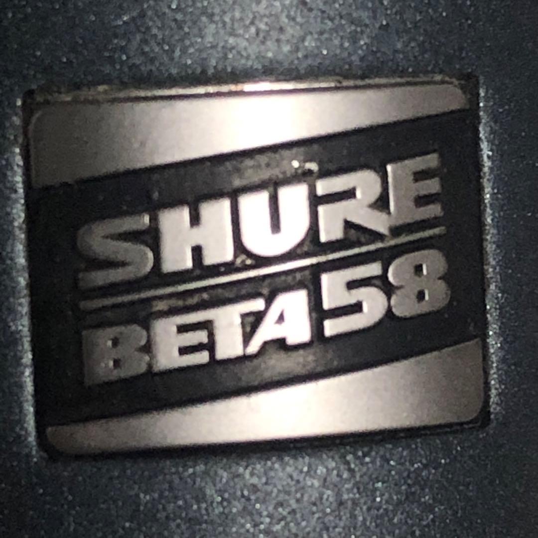 送料込★動作美品★SHURE BETA58 無印 初代 初期型 シュアー マイク