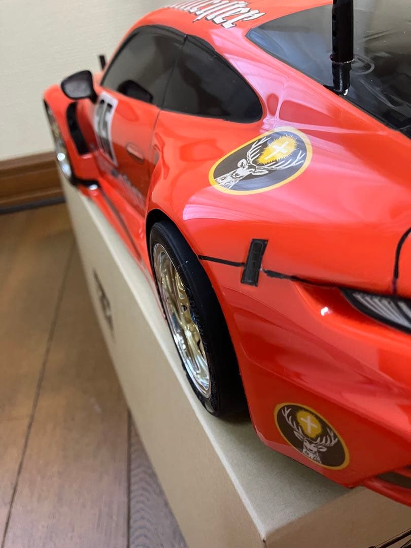 値下げしました。TAMIYA ポルシェ911 GT3R イェーガーマイスター仕様