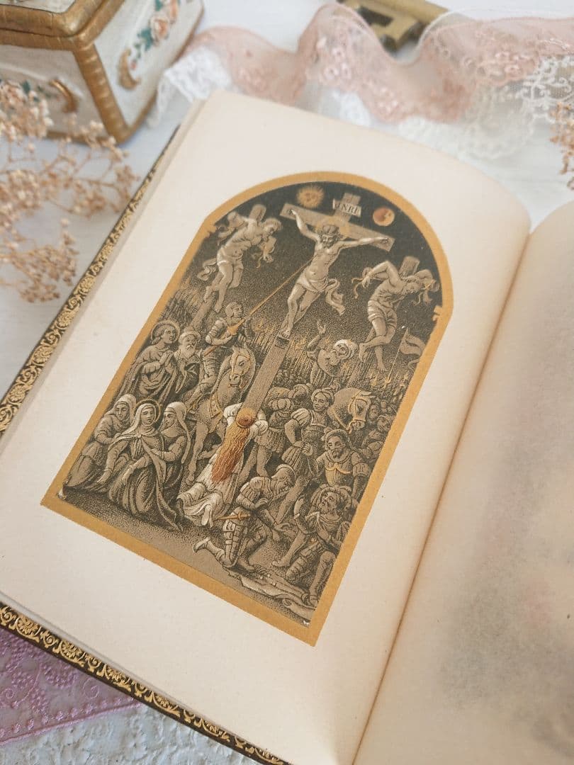 422.【1900年代初期】フランス アンティーク 祈祷書 missel 聖書