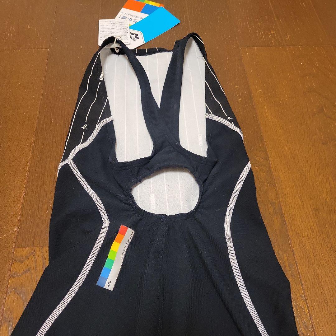 arena 水着 ブラック/ストライプ　アニエスbコラボ　アリーナ　Sサイズ
