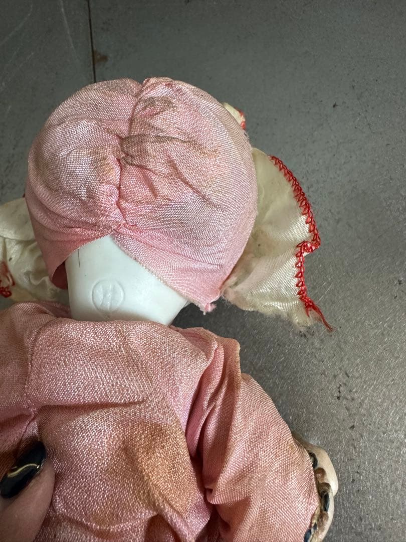 かわいすぎるサクラビスク 陶器製 ピンクドレス